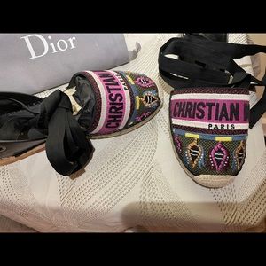 Christian Dior Nicely-D Espadrille Sandal